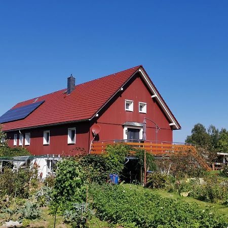 Ferienwohnung Feldblick Struppen Exterior foto